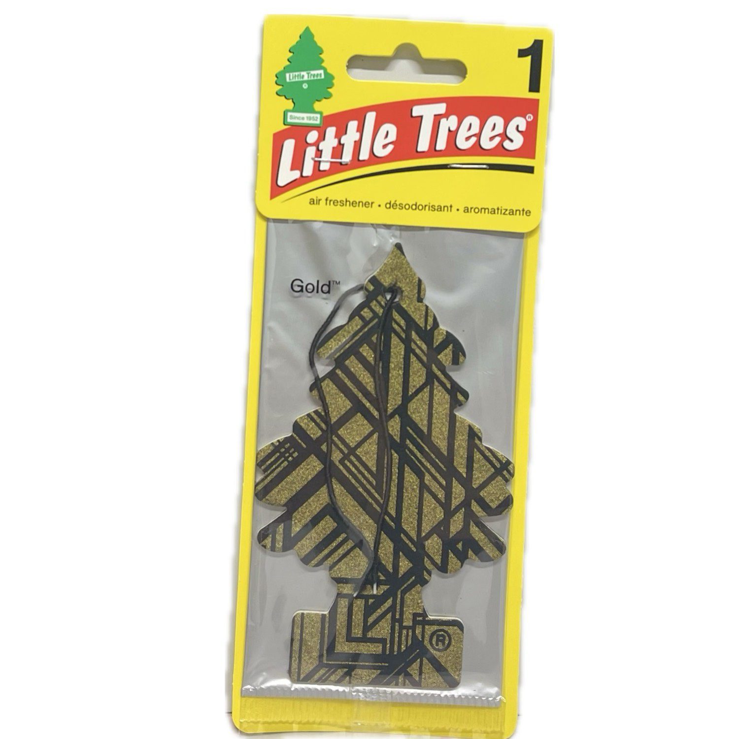phonto.png(67) خوشبوکننده کارتی لیتل تریس رایحه طلایی Little trees Gold - Image 1
