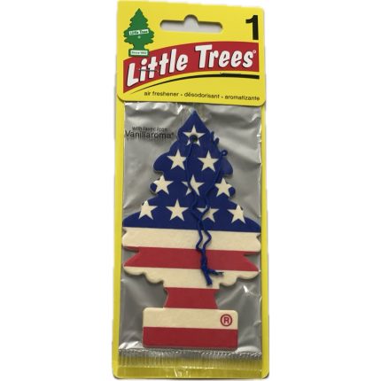 خوشبوکننده کارتی اورجینال طرح پرچم آمریکا – رایحه وانیل گلد لوکس