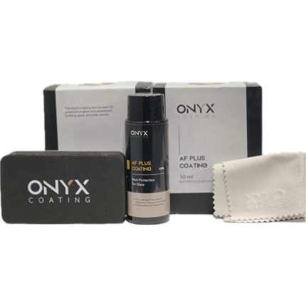 پوشش نانو سرامیک شیشه خودرو اونیکس مدل Onyx Coating AF Plus Glass Coating 50ml