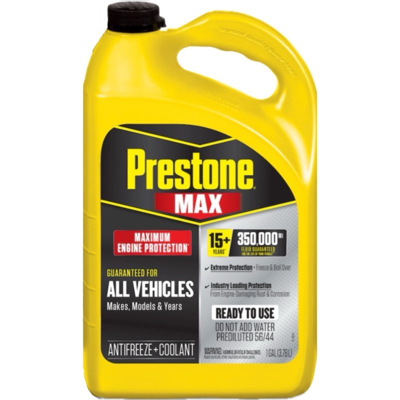 کولانت و ضدیخ پریستون مکس Prestone Max Prestone Max All Vehicles Antifreeze + Coolant 1GAL (3.78 L)