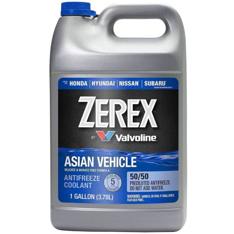 کولانت والوالین زرکس آبی – VALVOLINE Zerex Blue Antifreeze مخصوص خودروهای آسیایی