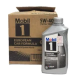 روغن موتور موبیل 1 Mobil 1 FS European Car Formula 5W-40 فول سنتتیک 946 میلی‌لیتر