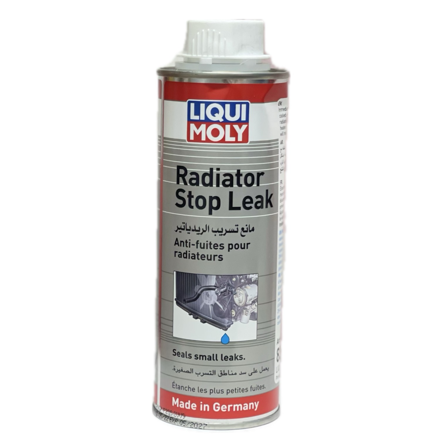 نشتی گیر رادیاتور لیکومولی LIQUI MOLY Radiator Stop Leak حجم 250 میلیلیتر اصل آلمان نشتی گیر رادیاتور لیکومولی LIQUI MOLY Radiator Stop Leak حجم 250 میلیلیتر اصل آلمان
