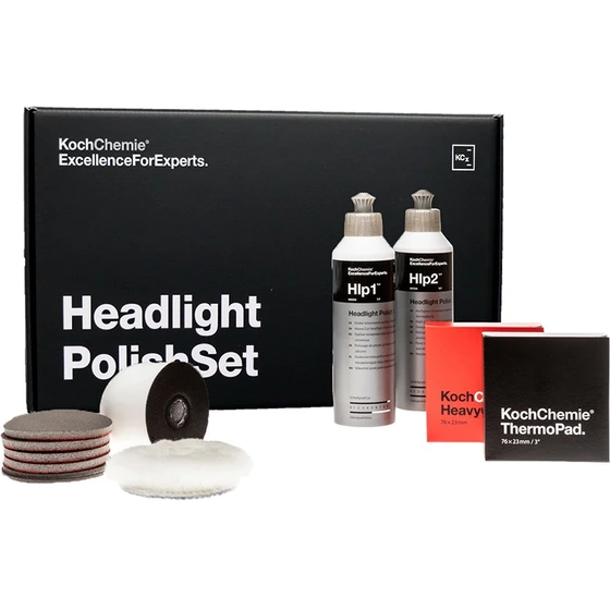 کیت پولیش و رفع ماتی چراغ خودرو کوکمی Koch Chemie Headlight Polish Set کیت پولیش و رفع ماتی چراغ خودرو کوکمی Koch Chemie Headlight Polish Set