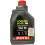 روغن موتور موتول Scooter Expert 4T MB 10W-40 یک لیتری اصل