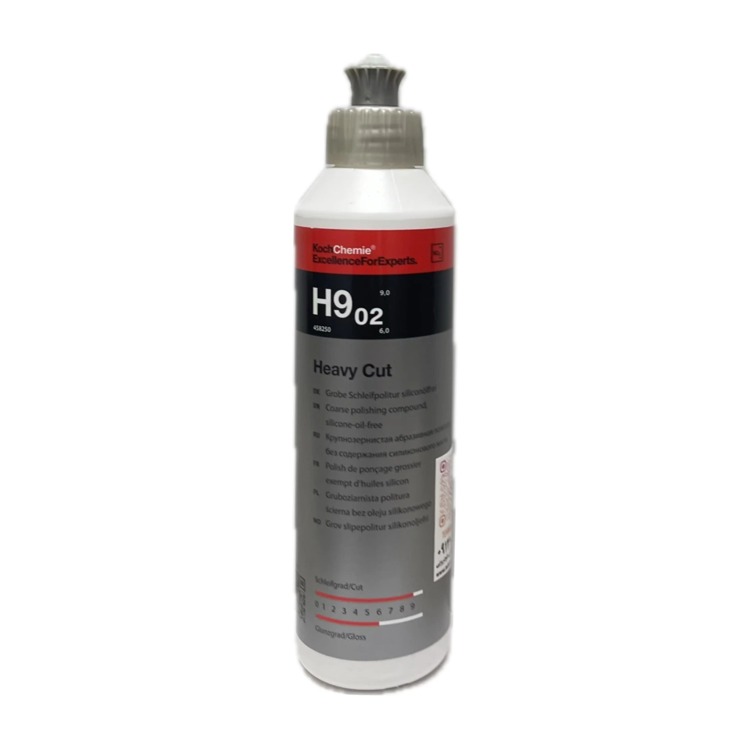 پولیش زبر کوکمی H9.02 حجم 250 میلیلیتر | Koch Chemie Heavy Cut H9.02 پولیش زبر کوکمی H9.02 حجم 250 میلیلیتر Koch Chemie Heavy Cut H9.02