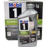 روغن موتور تمام سنتتیک موبیل 1 مدل Advanced Fuel Economy با گرانروی 0W-16 و حجم 946 میلی‌لیتر،