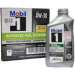 روغن موتور موبیل وان 0W-30 تمام سنتتیک Advanced Fuel Economy حجم 946 میلی‌لیتر